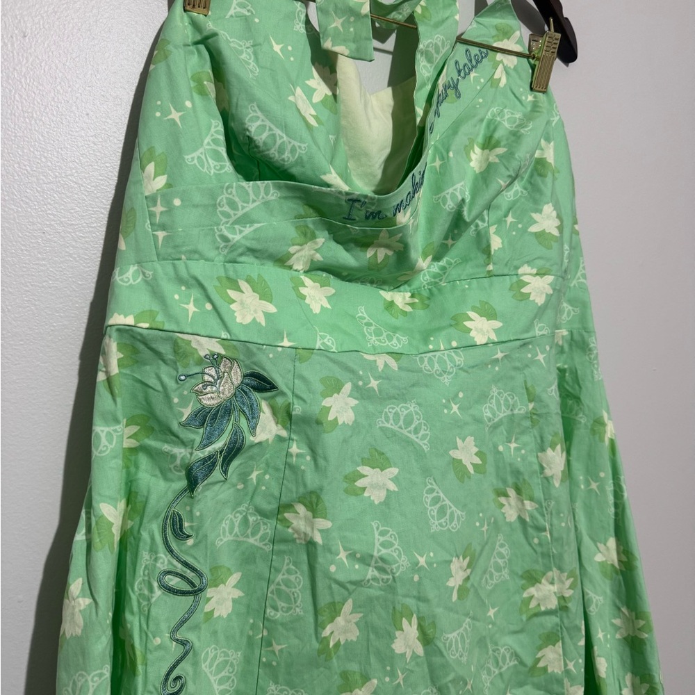 NWT Disney Her Universe Princess And The Frog Halter Dress Size 16 Tiana New - Picture 2 of 8